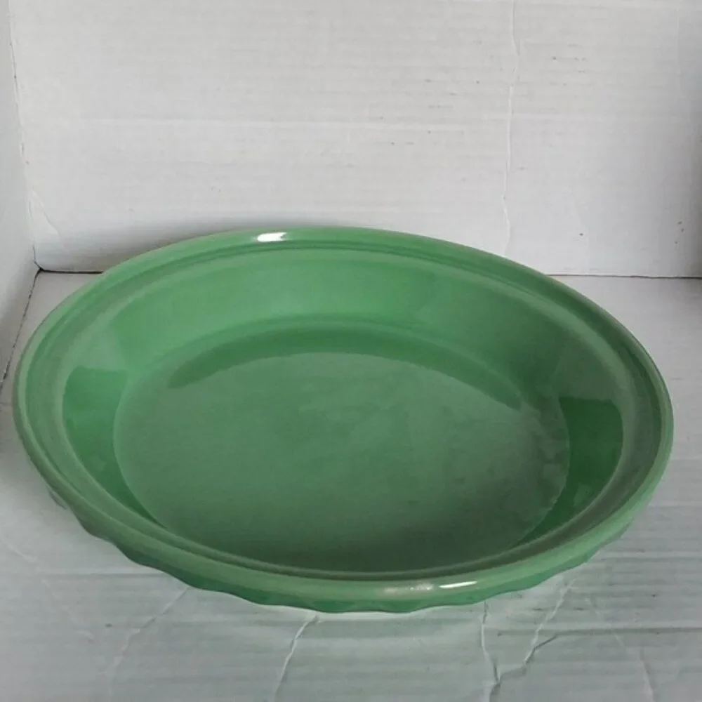 Fiestaware Fiesta Pie Plate Deep Dish Baker Baking Bake Bakeware Meadow CERAMIC